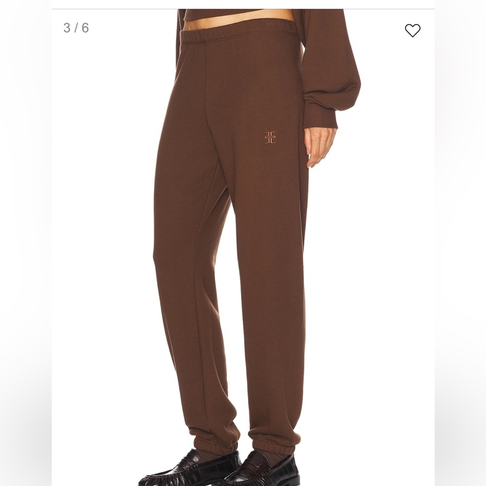 Eterne classic sweatpants in chocolate